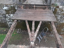 DESMONTAJE DE PASARELA EXISTENTE