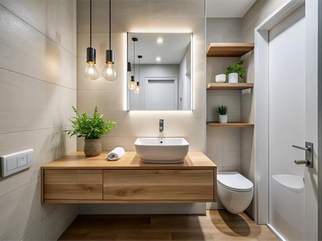 Soluciones prácticas y estéticas para muebles de madera para tu baño